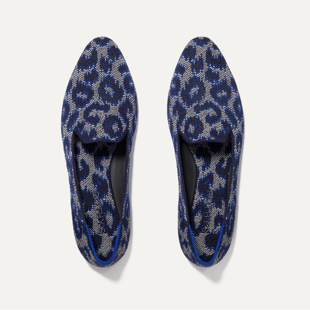 Rothy's Almond Loafer in Indigo Cat Size 8.5
